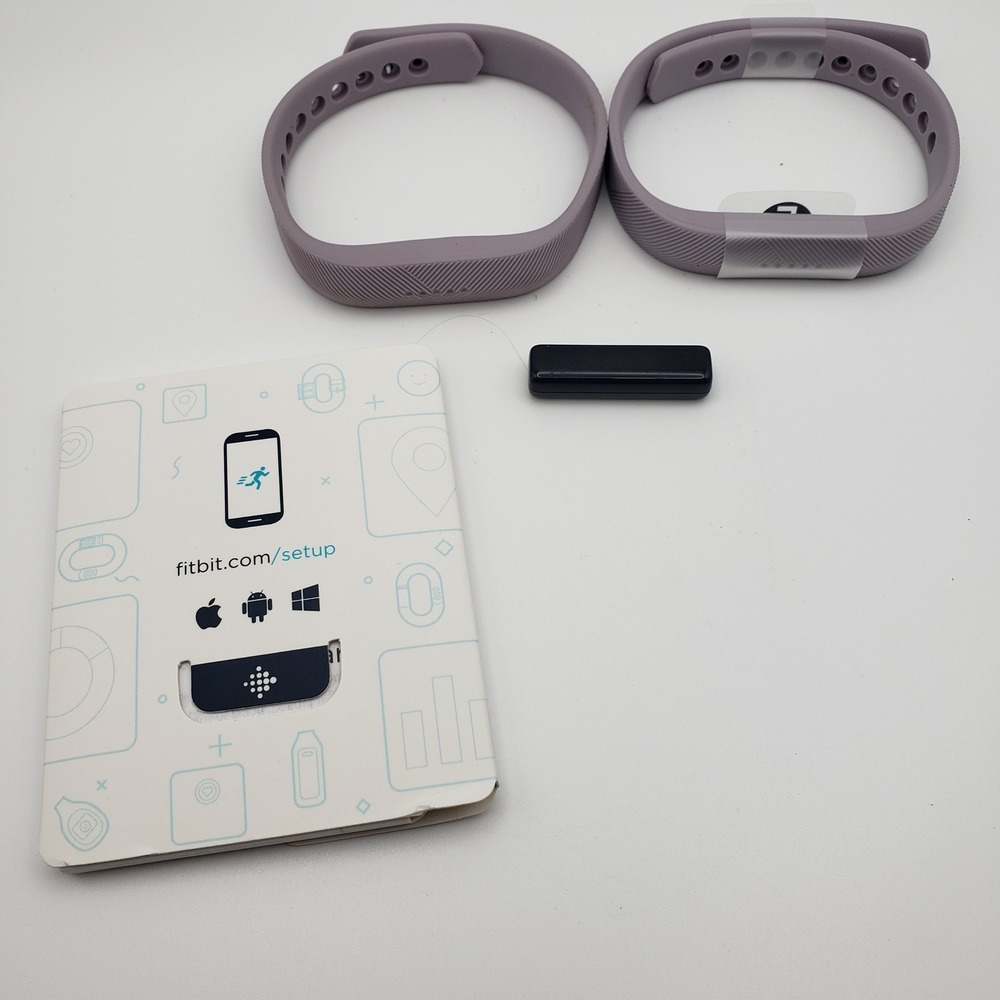 Fitbit Flex 2 Fitness Wristband Unisex Large Small Lavender FB403 Tracker Sleep